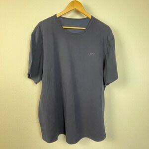 Ghost Golf Mens Short Sleeve T Shirt Navy Blue Graphic Tee‎ Casual